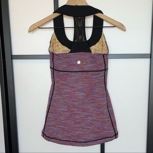 Lululemon scoop neck work out tank top. Size 4